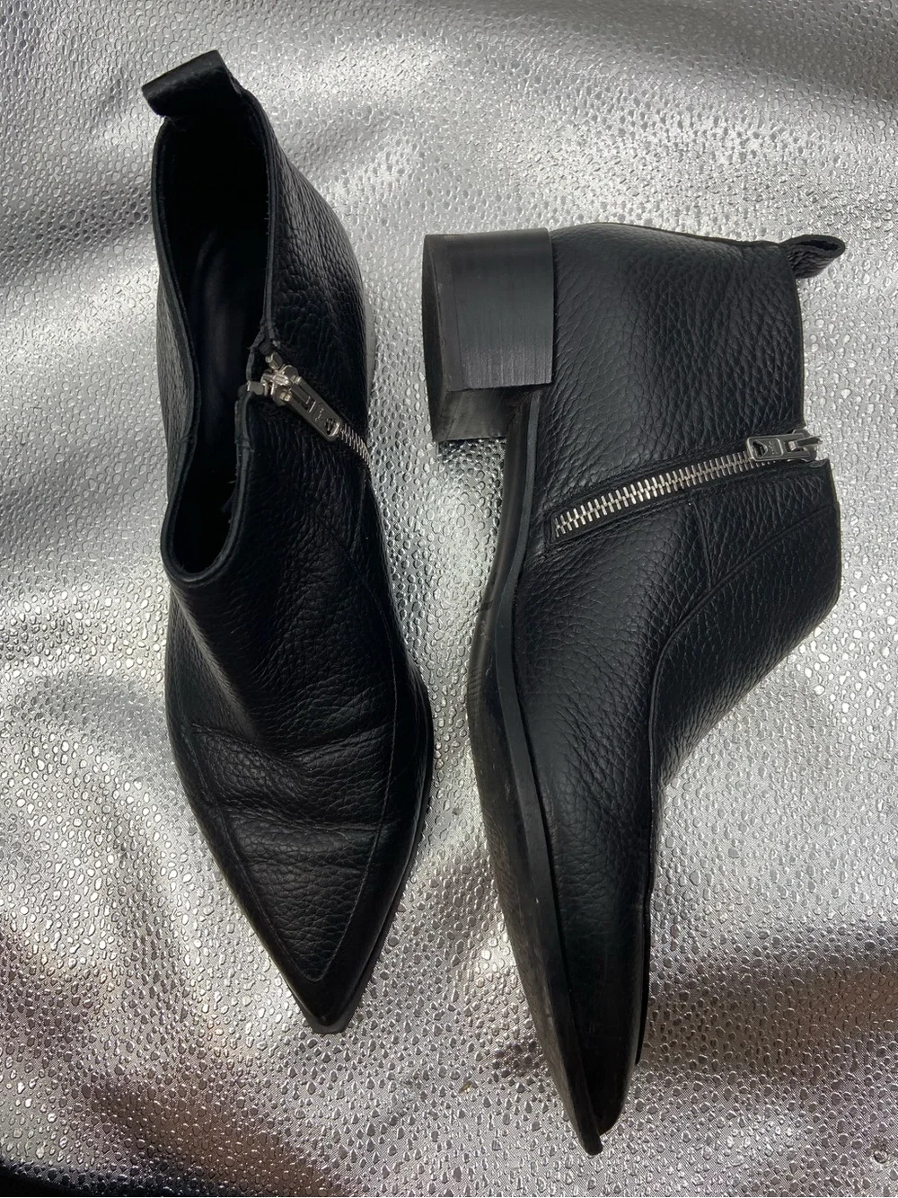 Everlane Boss Booties Black 8.5